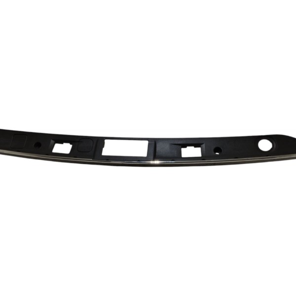 Moldura Cromada Luz Placa Mercedes C180 C200 2012 2013 2014