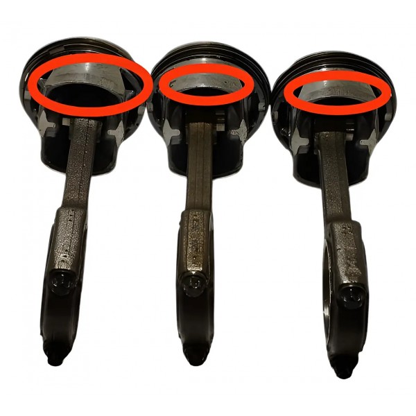 Pistão Com Biela Bmw 320 X1 N20 2.0 Turbo Stander 2013 2014
