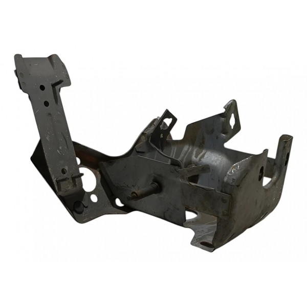 Cavalete Apoio Pedal Freio Embreagem Vw Gol 2003 Á 2010 Prateado
