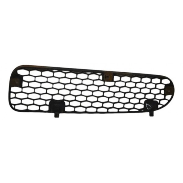 Moldura Parachoque Dianteiro Direito Atos 2001 2002 2003 Preto Direito