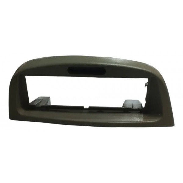 Moldura Central Rádio Painel Fiat Palio 2004 Á 2009 Detalhe