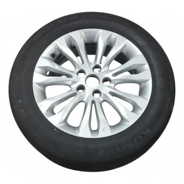 Estepe Hyundai Santa Fé Aro 17 C/pneu Kumho 2011 2012 Prateado