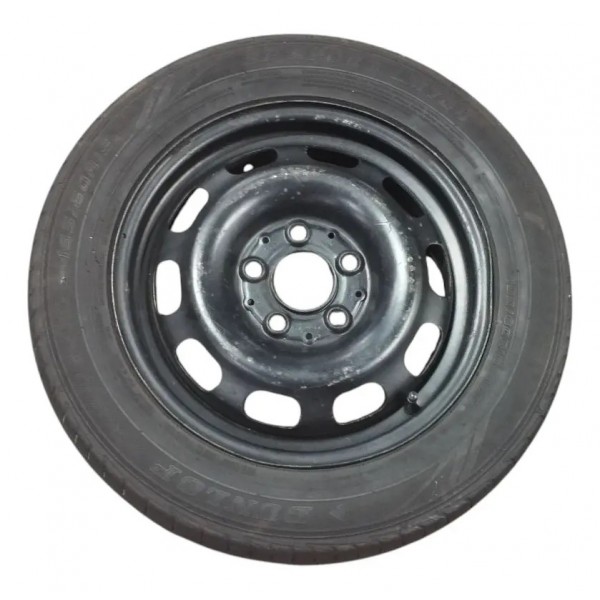 Estepe Mercedes Classe A 160 A190 Aro 15 C/pneu Dunlop 2000 Preto