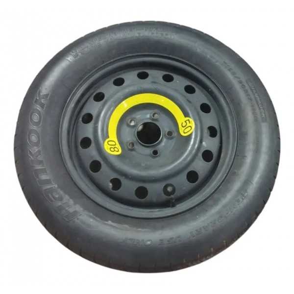 Estepe Grand Santa Fe Aro 17 C/pneu Hankook 2011 2012 Preto