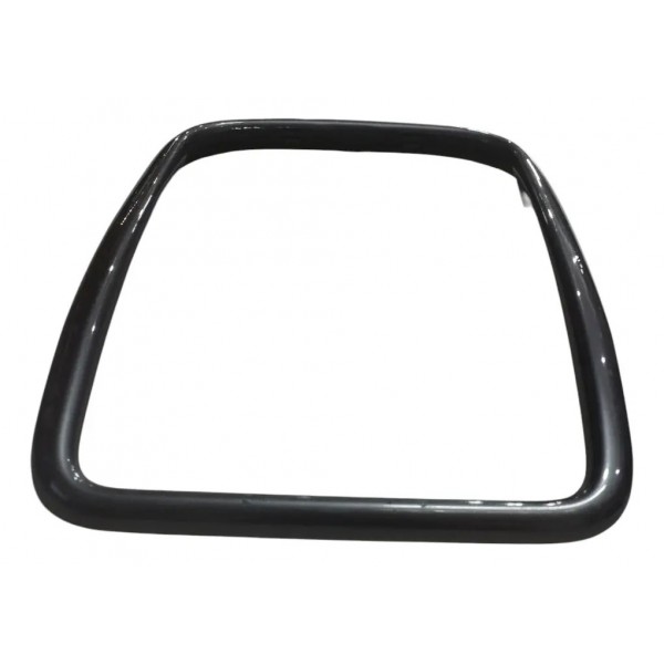 Moldura Painel Central Rádio Renault Duster 2013 2014 Á 2016 Cinza-escuro