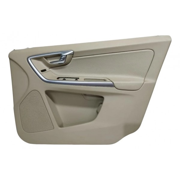 Forro Porta Dianteira Direita Xc60 2010 Á 2017 Original Bege