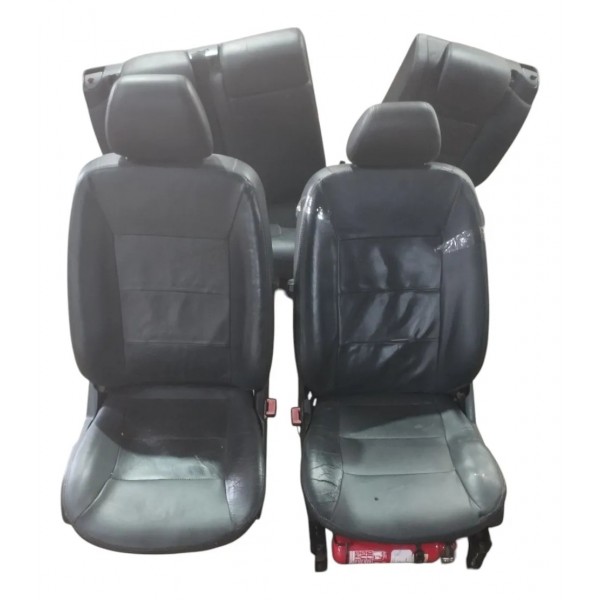 Jogo Banco Couro Mercedes B170 B180 B200 2008 Preto