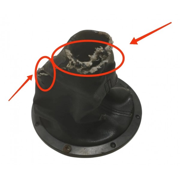 Coifa Alavanca Cambio Vw Parati Gol G2 G3 2000 (detalhe)