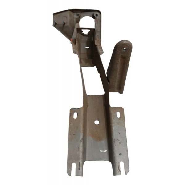 Suporte Pedaleira Fiat Siena Palio 1.0 2007 2008 2009 2010 Prateado