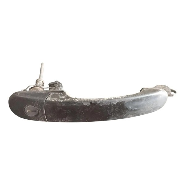 Maçaneta Externa Dianteira Esquerda Vw Gol G4 2005 Á 2008 Preto Dianteira