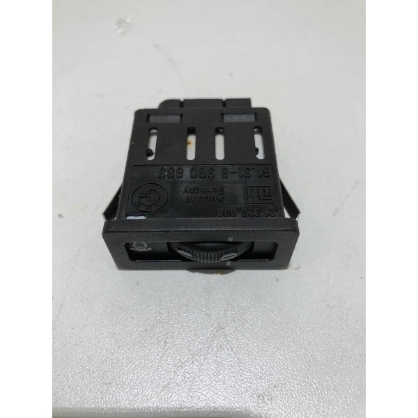 Botão Comando Reostato Luz Painel Bmw  E36 323 328
